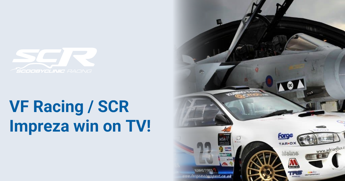 Vf Racing VF Racing / SCR Impreza win on TV! | Scooby Clinic